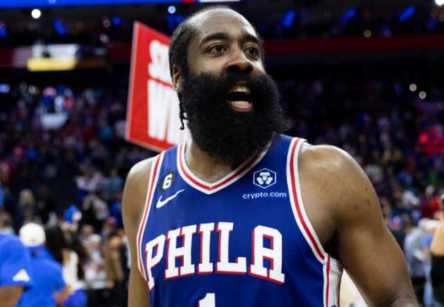 竞技宝下载-76人无意顶薪续约哈登 名记质疑抬价用力过猛