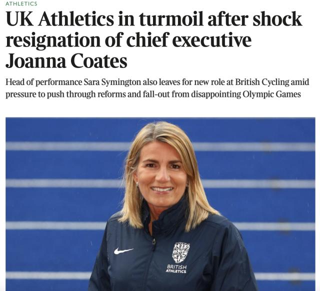 竞技宝-英国田协高管“组团”辞职 英媒：田协陷入混乱之中